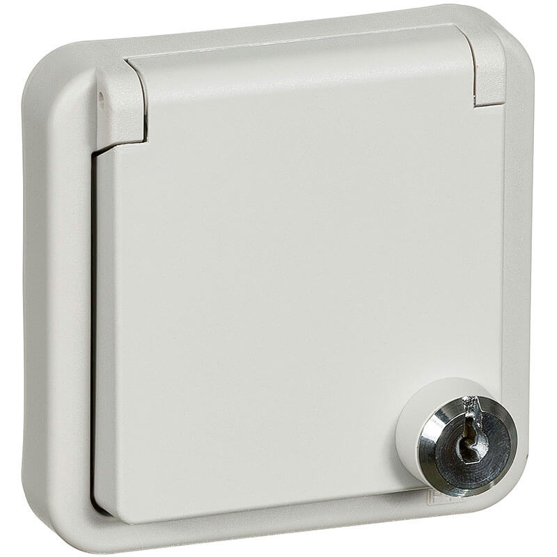 OPUS® 74 - Stikkontakt m. Lås