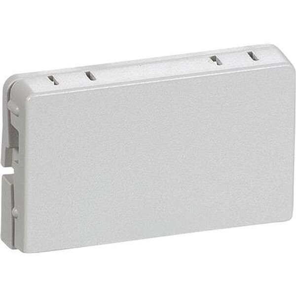 Fuga Indsats blænddæksel til 1½ modul ramme Lysegr