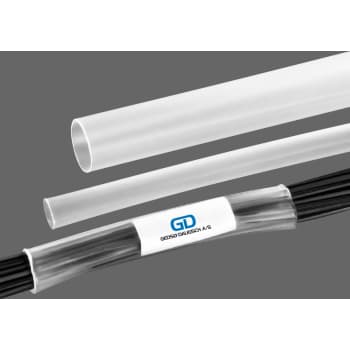 Krymperør TCGL 19/6 transparent3:1 med lim / 120CM