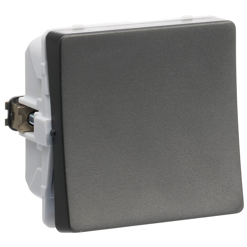 LK FUGA® afbryder korrespondance 16A, koksgrå