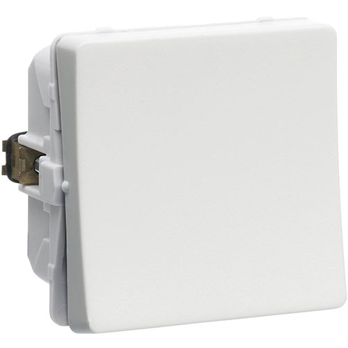 LK Fuga krydsning afbryder 16A - lysegrå