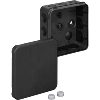 MEMBRANDÅSE 2K12, IP55 85X85 MM SORT