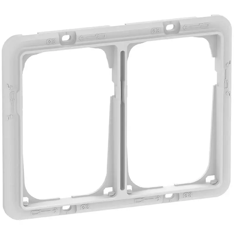 LK Fuga teknisk monteringsramme 2x1½ vandret