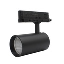 LEDlife CCT justerbar skinnespot 28W - Sort, Justerbar CCT + lysstyrke, RA90, 3200lm, Flicker free, 3-faset