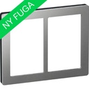 LK Fuga ramme PURE 66 2x1½m - stål