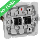 Fuga korrespondance nøgleafbryder uden afdækning