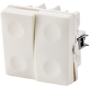 FESH SWITCH Curveline Afbryder Krone 1,0 - Hvid