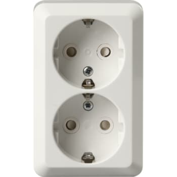 JUSSI UDVENDIG DOBBELT STIKKONTAKT