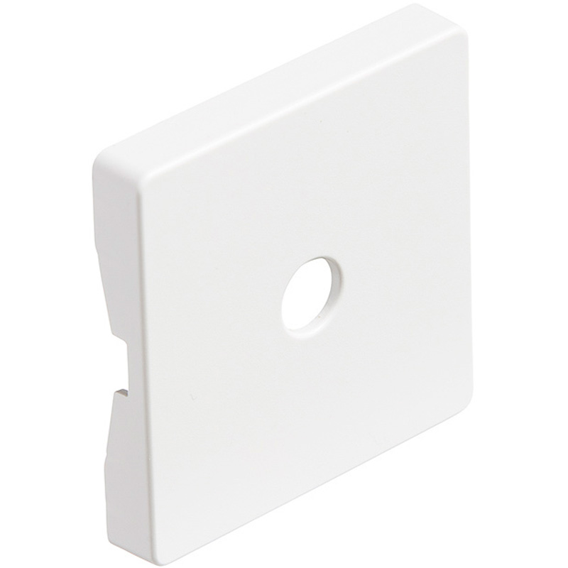 LK Fuga afdækning til lampeudtag 50x50, ny model - hvid