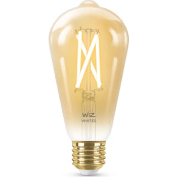 WiZ LED Standard Tunable White 6,7W (50W) E27 ST64 920-950 Filament Guld Dæmpbar