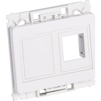 Dataudtag Opusfit for 2x keystone hvid 1m