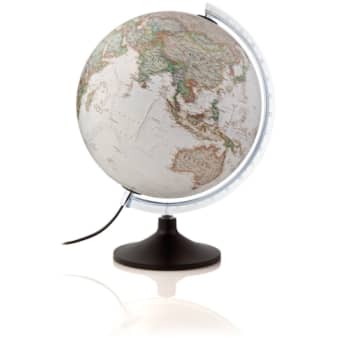 National Geographic Carbon Executive Globus bordlampe
