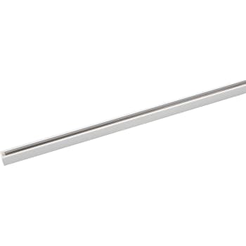 Zip Skinne Mat-Hvid 2m
