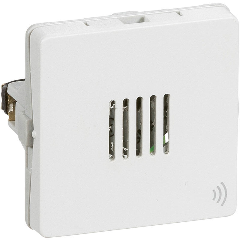 LK FUGA® indsats lydgiver 24 V d.c. m sikring hvid