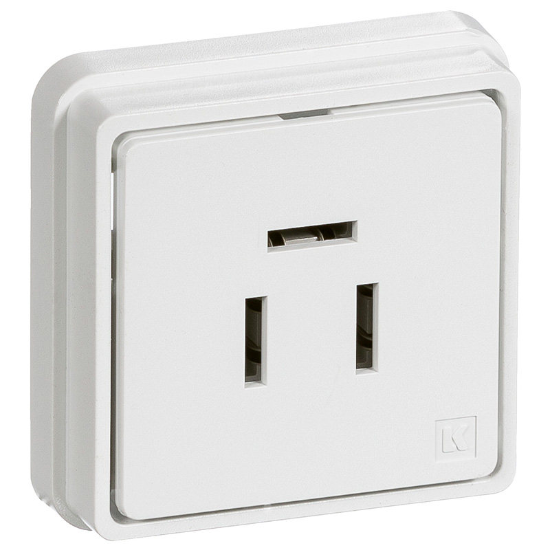 Fuga telefonudtag udvendig hvid