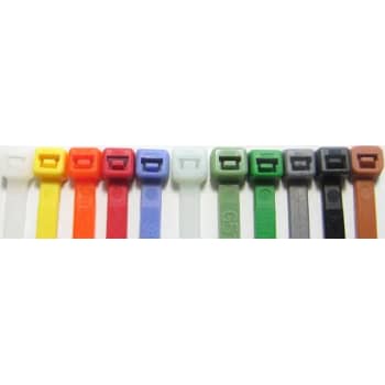 Kabelbinder 2,5 x 100 mm, gul (100)