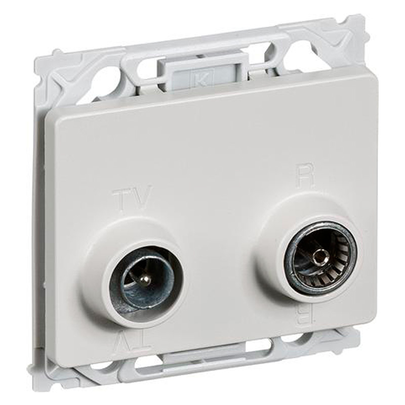 LK OPUS antenneudtag TV og R slutdåse TD301 - LG