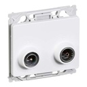 LK OPUS antenneudtag TV og R sløjfedåse TD312 - HV