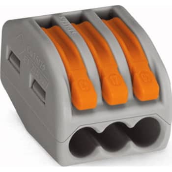 SAMLEMUFFE 3 X 0,08 - 2,5 MM2 GRÅ