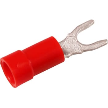 Isolerede Gaffelkabelsko rød 0,5-1,5 mm² M5 A1553G
