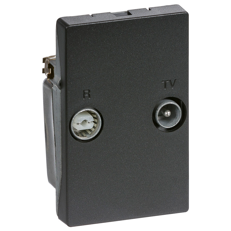 LK antenneudtag TV og R sløjfedåse TD212D - KG