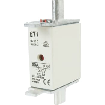Sikring NH 000 80A 500V gL/gG