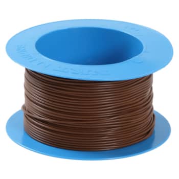 Ledning H07V2-K PVT90 1x1,5 brun, R100