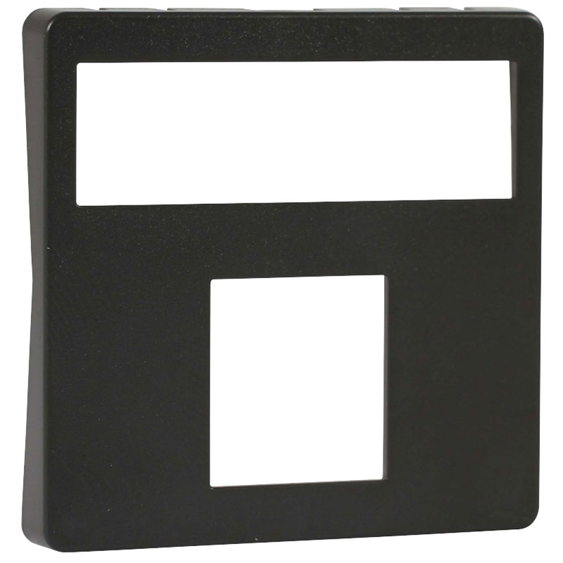 LK Fuga afdækning til dataudtag 1m - koksgrå