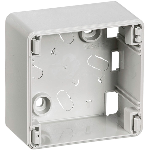 Opus 66 Underlag 1 modul 34 mm lysegrå