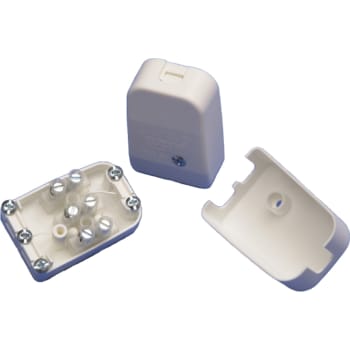 Forgreningsdåse HE253 m/j 2,5 kvardr. Hvid