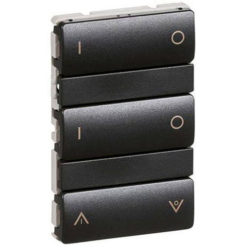 IHC Wireless FUGA Batteritryk 6 sl. koksgrå