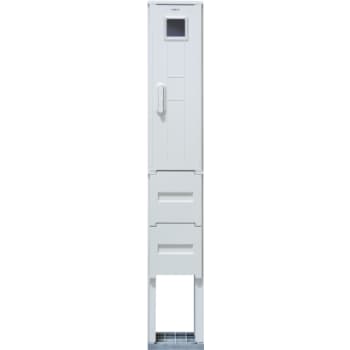 Gadeskab/måler stander 1695X260X250, stikben