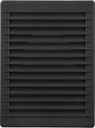 Rektangulær ventilationsrist - 140x210mm kanal, Grafit