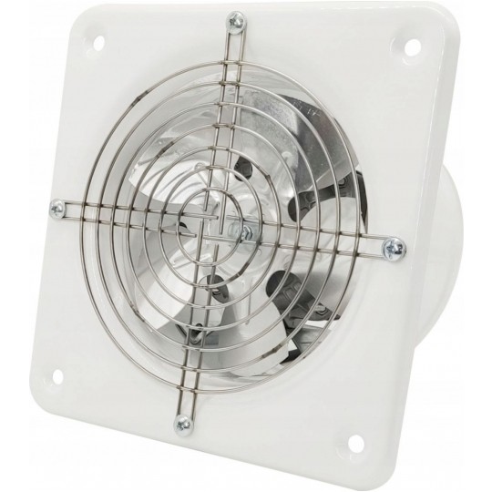 Industriel vægventilator - aRk Ø160mm 32W 185m3/t Hvid