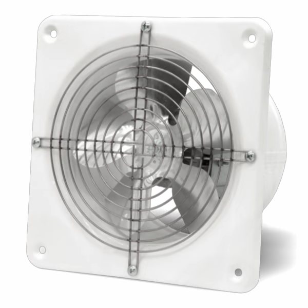 Industriel vægventilator - aRk Ø200mm 40W 400m3/t Hvid