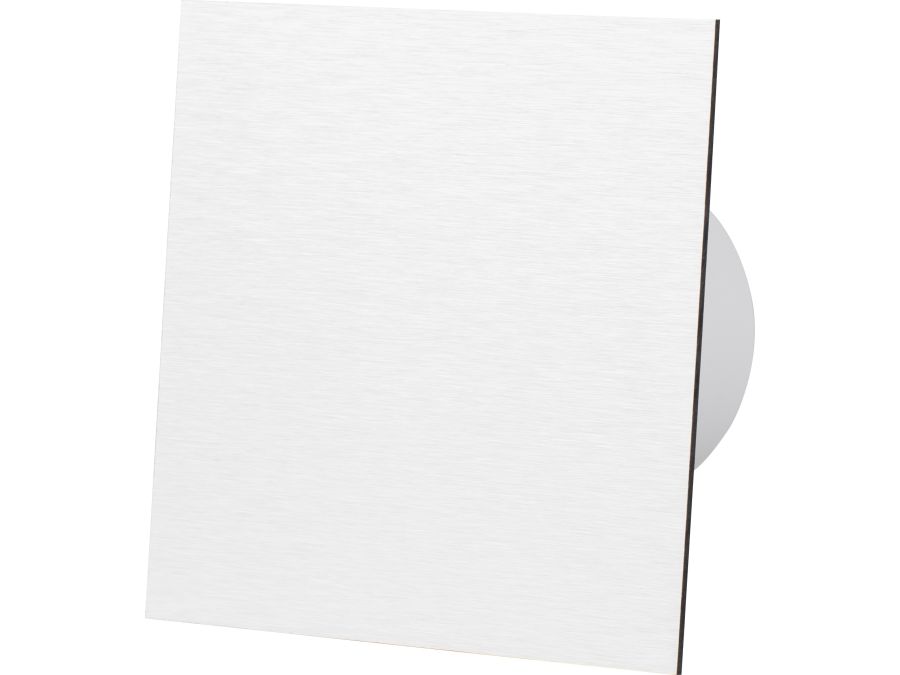 Plexiglas panel til dRim ventilator - Børstet Alu.