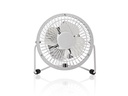 Miniventilator - Ø10cm, USB, Hvid