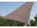 Trekantet solsejl - 3,6 x 3,6 x 3,6m VARM GRÅ