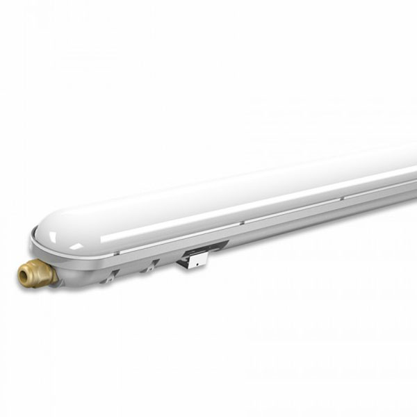 48W LED vandtæt armatur IP65 4500K 150cm 3920Lm