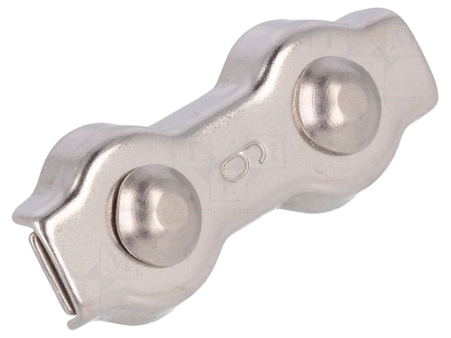 Reb klemme - Dobbelt, 6mm