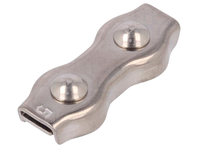 Reb klemme - Dobbelt, 5mm