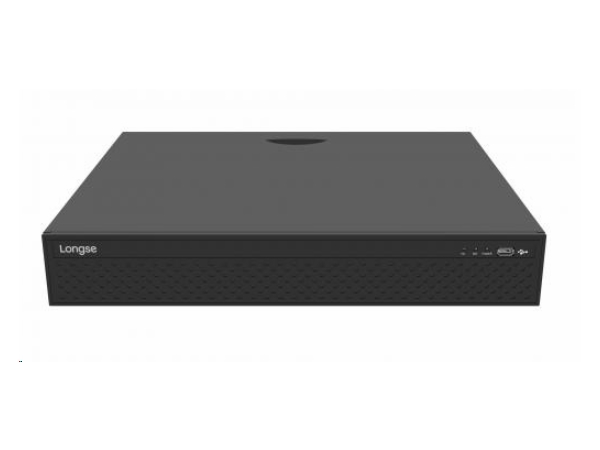 HD NVR netværksvideooptager - 16xIP kam., 16xPoE, 4K 5MP