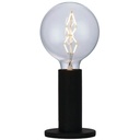 Elegance Deco bordlampe sort ekskl. lyskilde