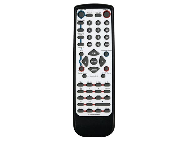 IR fjernbetjening til DVR
