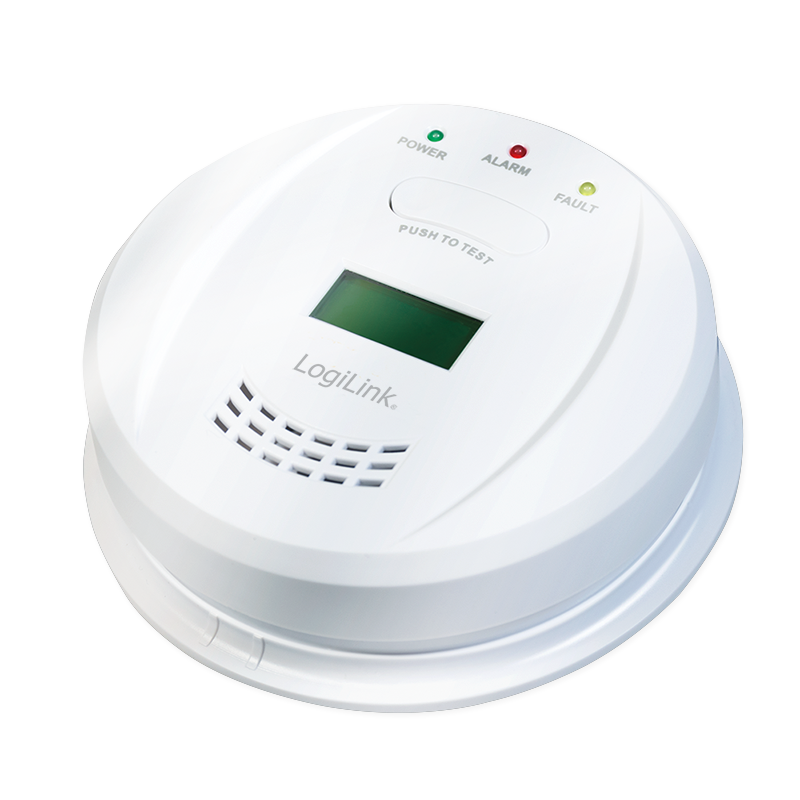 Kuliltealarm - med LCD-display og LED-indikator