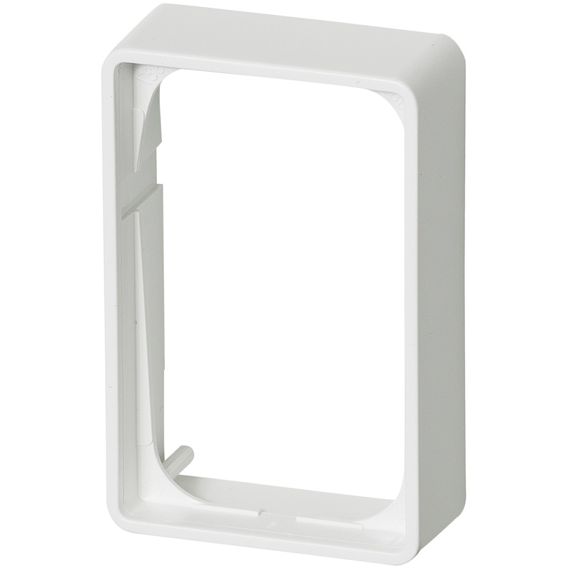 LK Fuga ramme Baseline 50 1½m 21mm høj - hvid