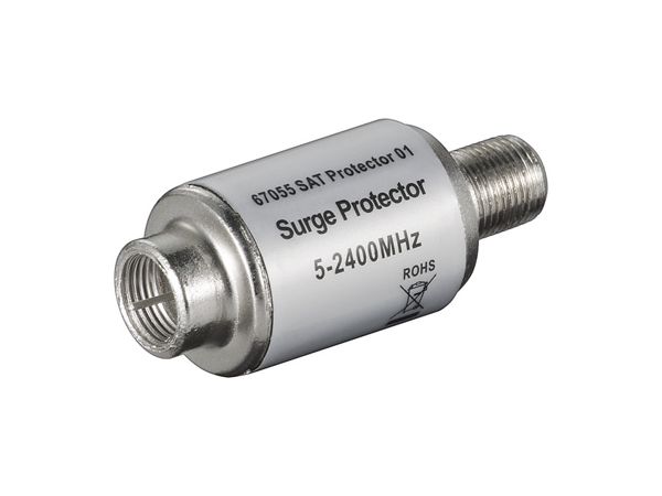 Parabol overspændingsbeskytter - 5-2400MHz, 68V brydespændin