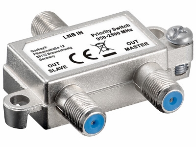 SAT master/slave switch - 1 sat til 2 modtagere