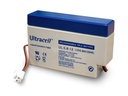 Blybatteri m. kabel og JST stik - 12V / 0,8Ah (96x25x62mm)