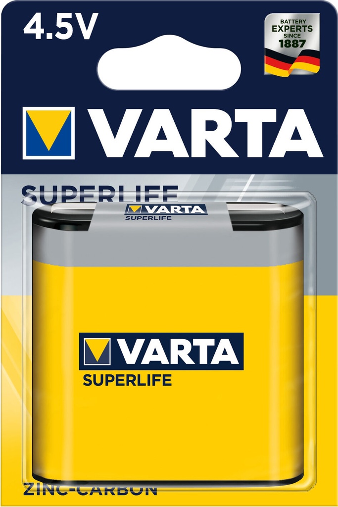 BATTERI SUPERLIFE  4,5V 3R12P